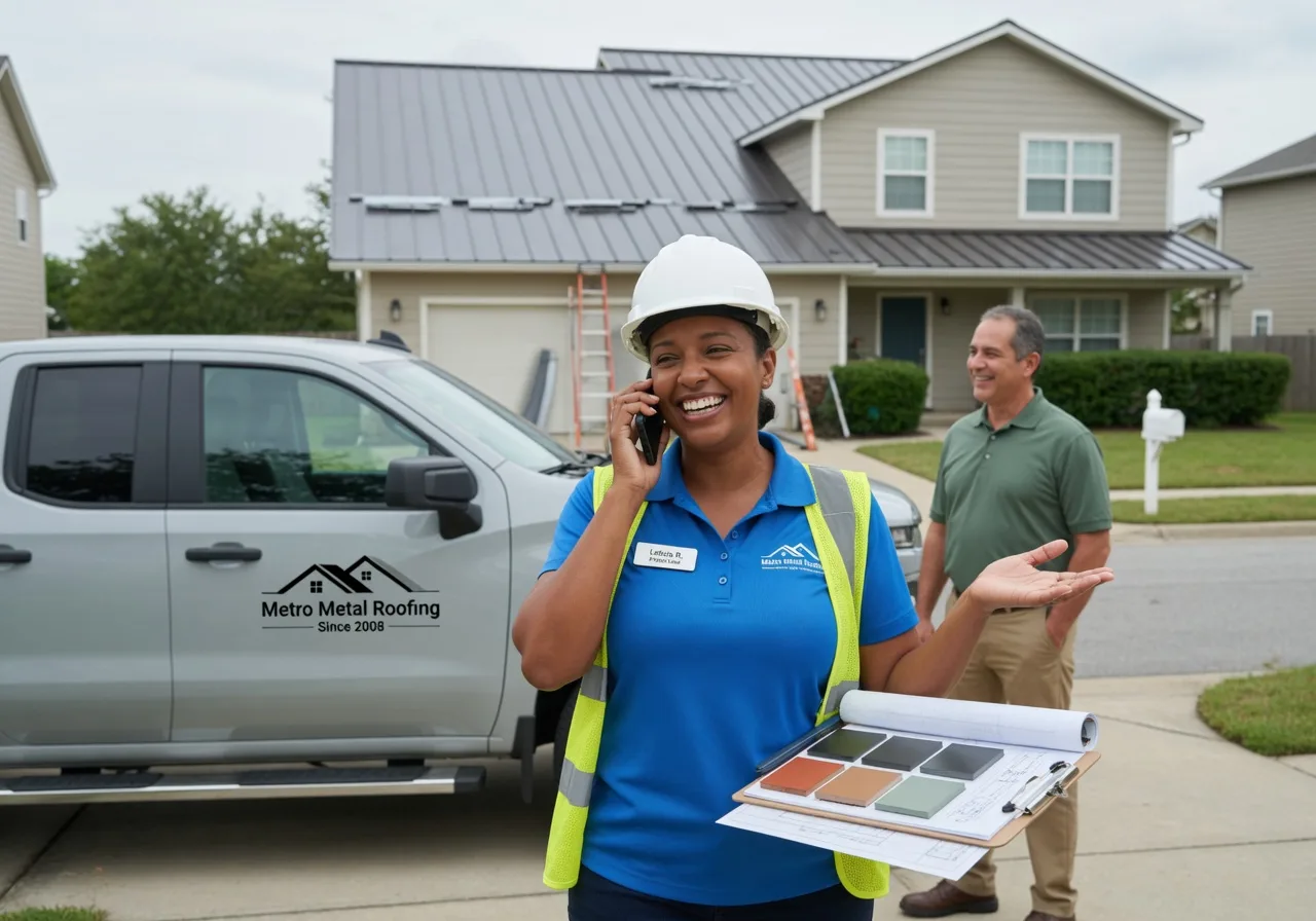Storm Damage Metal Roof Repair in Hallwood, VA